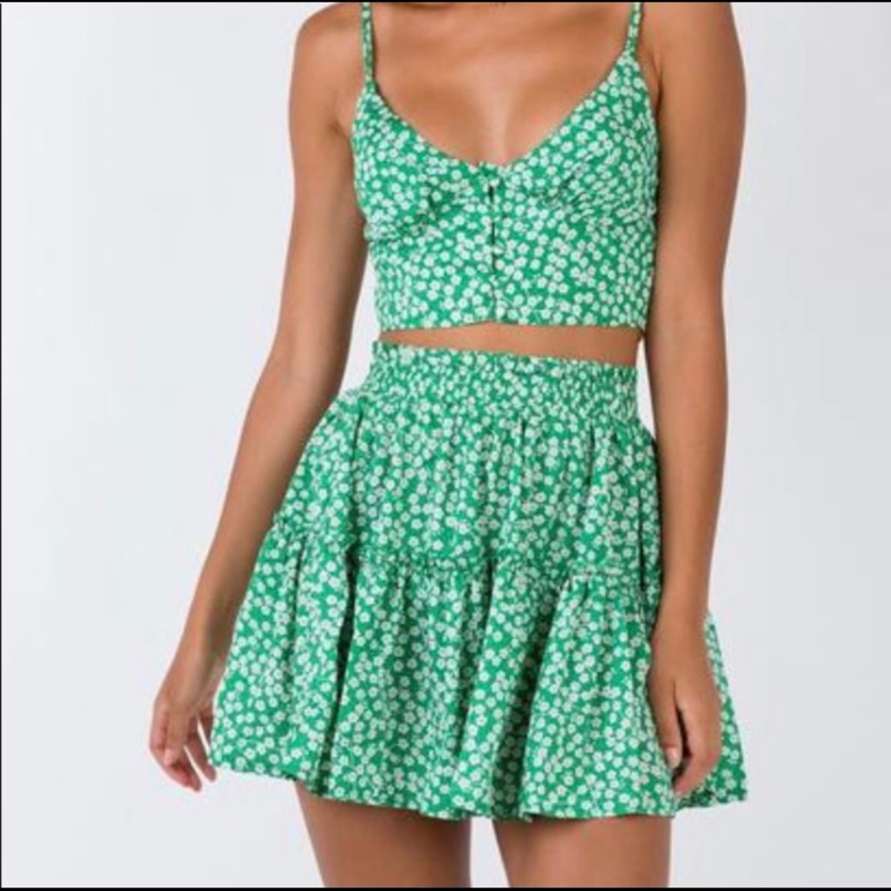 Princess Polly Green Set